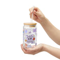 Load image into Gallery viewer, Future BCBA Loading Glass Tumbler – Bamboo Lid & Reusable Straw | Aesthetic Study Cup
