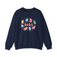 Load image into Gallery viewer, BCBA Ghost Crewneck Sweatshirt | Halloween ABA Apparel

