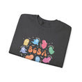 Load image into Gallery viewer, BCBA Ghost Crewneck Sweatshirt | Halloween ABA Apparel
