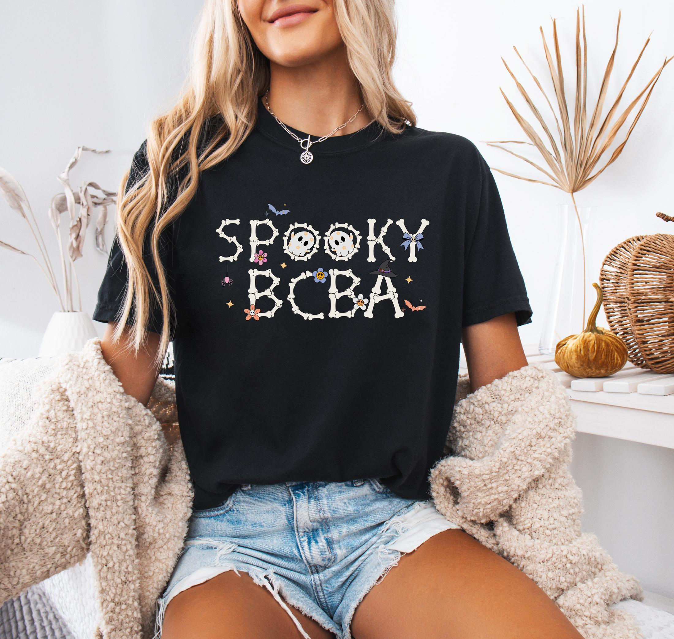 Spooky BCBA Comfort Colors Tee | Halloween ABA Shirt