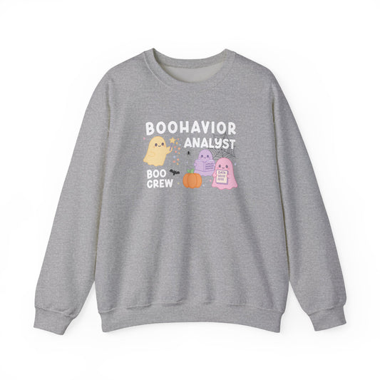 Boohavior Analyst Crewneck 👻📊
