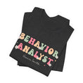 Load image into Gallery viewer, Behavior Analyst Retro Flower Tee | ABA Apparel
