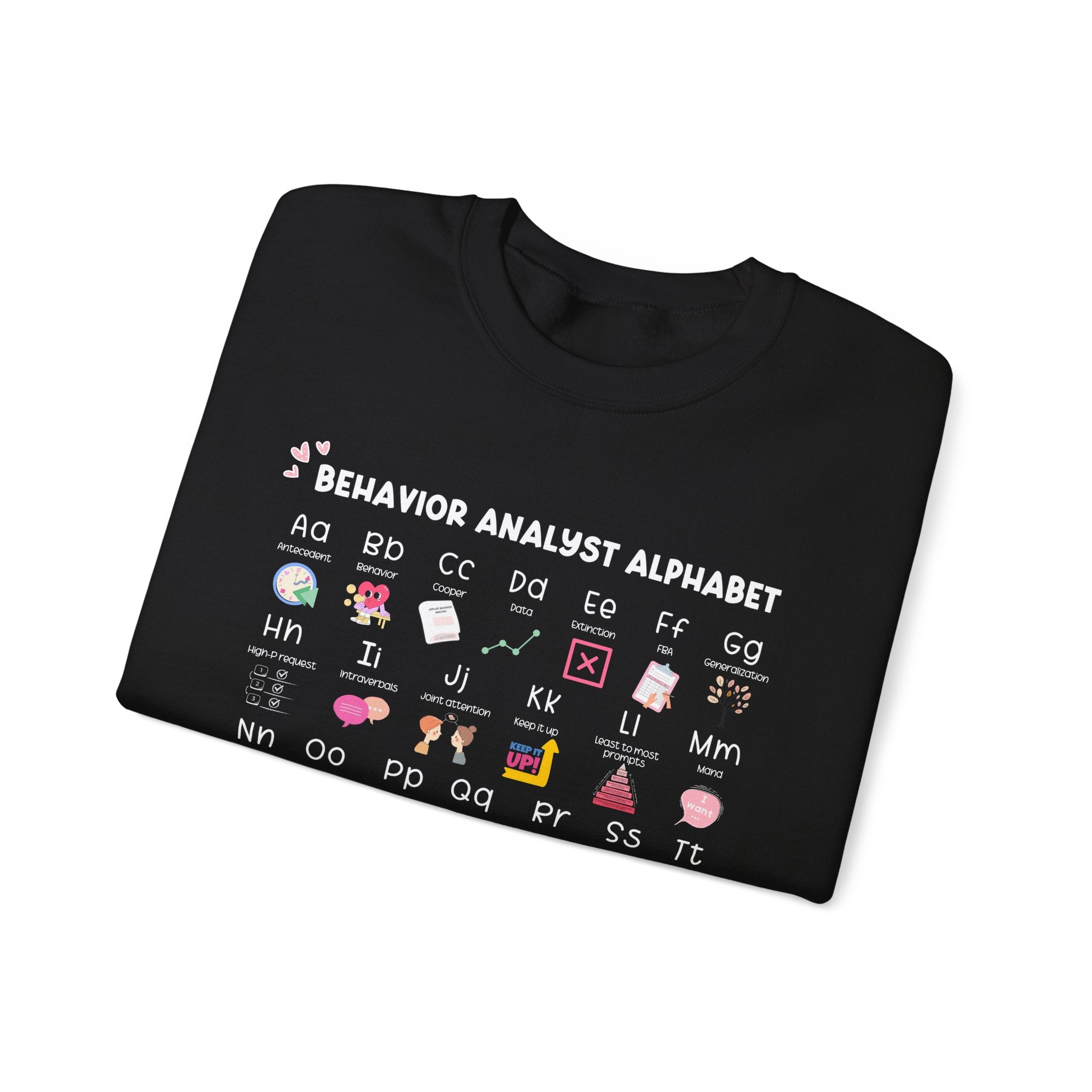Behavior Analyst Alphabet Crewneck | ABA Sweatshirt