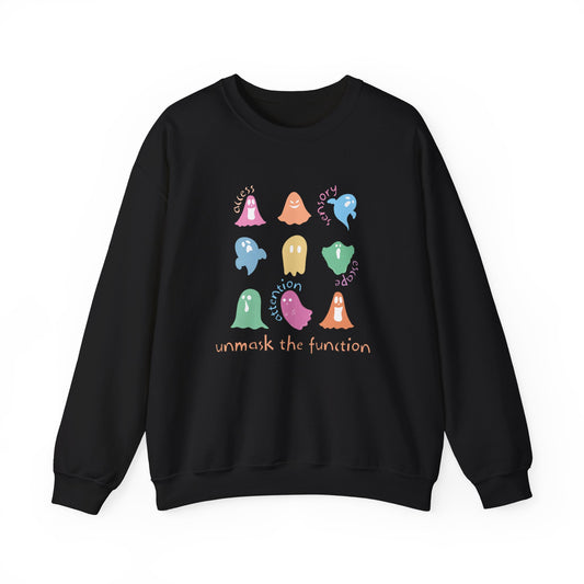 Unmask the Function Crewneck 👻✨
